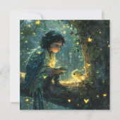 単語を超え表現た:お洒落イラスト シーズンカード (正面)