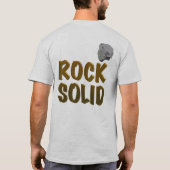 単語インスパイア-ミニマル文字デザインリスト Tシャツ (裏面)