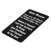 単語カスタム肯定磁石 マグネット (左側)