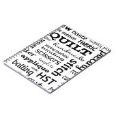 単語サラダ ノートブック (左側)