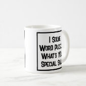 単語パズル特殊技能。コーヒーマグ コーヒーマグカップ (正面右)