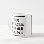 単語パズル特殊技能。コーヒーマグ コーヒーマグカップ (正面左)