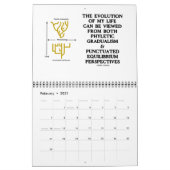 単語及びUnwordsのユーモアのあるな生物学のことわざ20XX Clnd カレンダー (2月 2021)