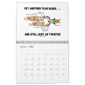 単語及びUnwordsのユーモアのあるな生物学のことわざ20XX Clnd カレンダー (1月 2026)