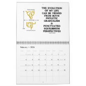 単語及びUnwordsのユーモアのあるな生物学のことわざ20XX Clnd カレンダー (2月 2026)