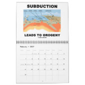 単語及びUnwordsの地質学のユーモアのことわざ20XX カレンダー (2月 2027)