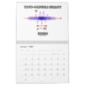 単語及びUnwordsの物理学のユーモア20XXのカレンダー カレンダー (1月 2027)