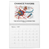 単語及びUnwordsニューロンシナプスのことわざ20XX カレンダー (2月 2027)