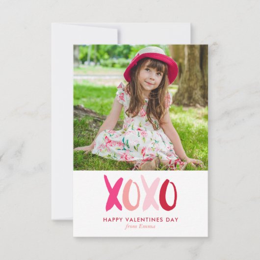 単語検索ゲームフォトクラスルームValentines 招待状 (正面)