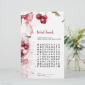 単語検索ブライダルシャワーゲームさくらんぼボウ (スタンド正面)