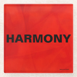 単語 ガラスコースター