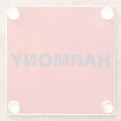 単語 ガラスコースター (裏面)