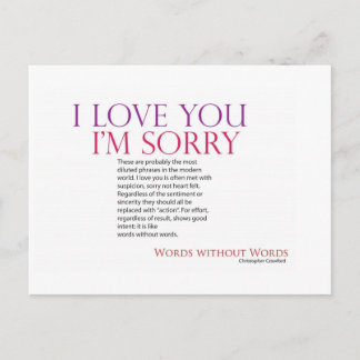 単語 ポストカード