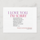 単語 ポストカード (正面)