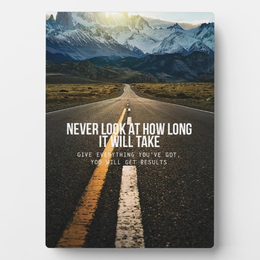 単語 – 結やる気を起こさせる果 フォトプラーク (正面)