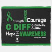 単語…C差分 フリースブランケット (正面(横))