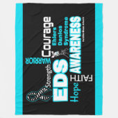 単語…EDS フリースブランケット (正面)