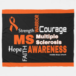 単語…MS フリースブランケット