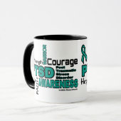 単語…PTSD マグカップ (正面左)