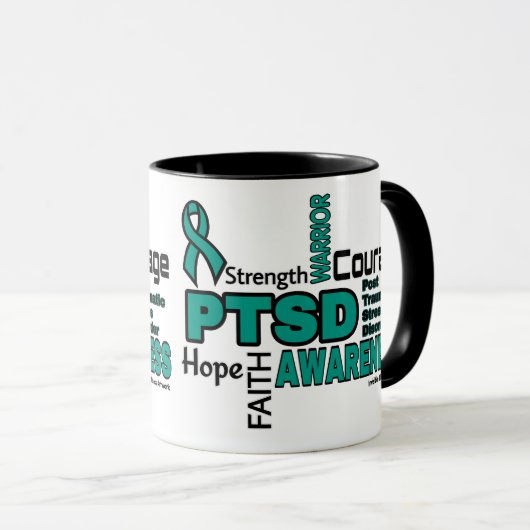 単語…PTSD マグカップ (正面右)