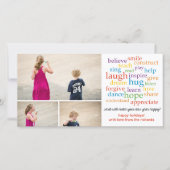 単語x3 シーズンカード (正面)