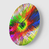 単調な11ウォール時計 ラージ壁時計 (傾斜)