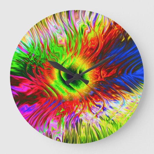 単調な11ウォール時計 ラージ壁時計 (正面)