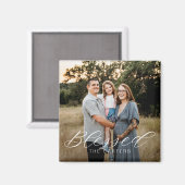 単賛美パーソナライズされたPhoto Magnet マグネット (正面/裏面)