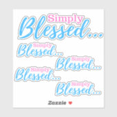 単賛美 シール (シート)