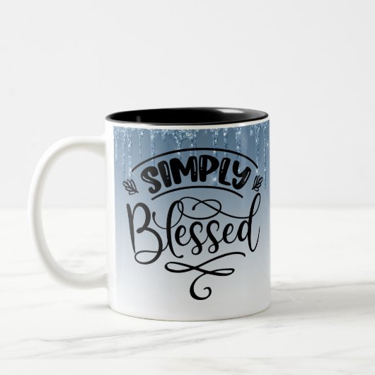 単賛美 ツートーンマグカップ (左)