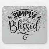 単賛美 マウスパッド (正面)