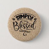 単賛美 缶バッジ (正面)