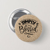 単賛美 缶バッジ (正面&裏面)