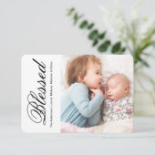 単賛美- 3x5ホリデーカード 招待状 (スタンド正面)