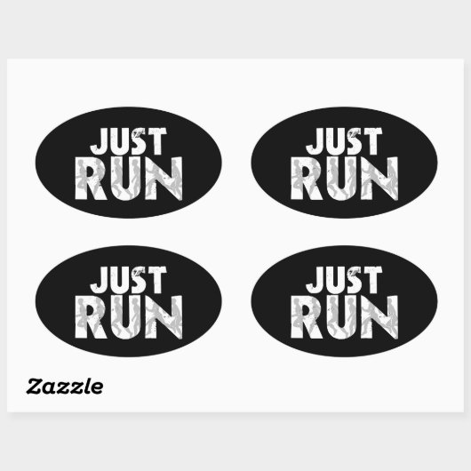 単走 楕円形シール (シート)