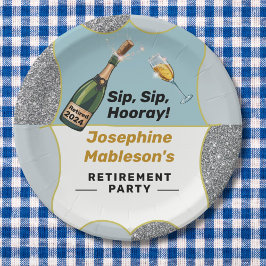 単退職したに、退職パーティーアクセサリー ペーパープレート