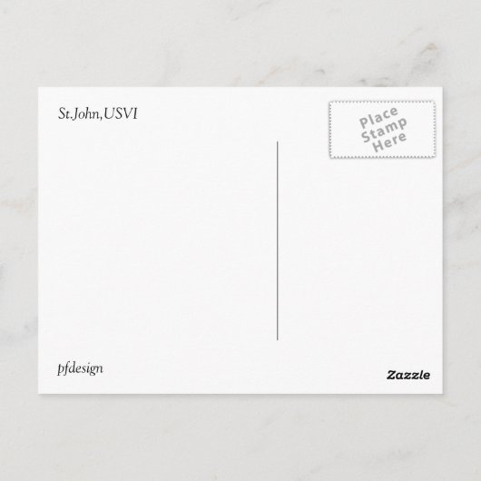 単離艇 ポストカード (裏面)