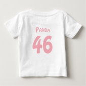 単Chloe ベビーTシャツ (裏面)