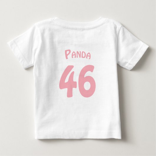 単Chloe ベビーTシャツ (裏面)