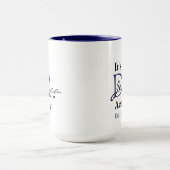 博士だ。[名前をカスタムする]実際にEst。年 マグカップ (中央)