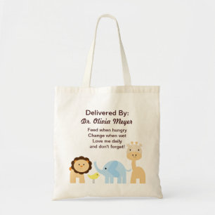 博士によってNew Arrival Baby Bag渡される トートバッグ
