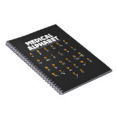 博士のためのNurses Chemists医学のアルファベット ノートブック (右側)