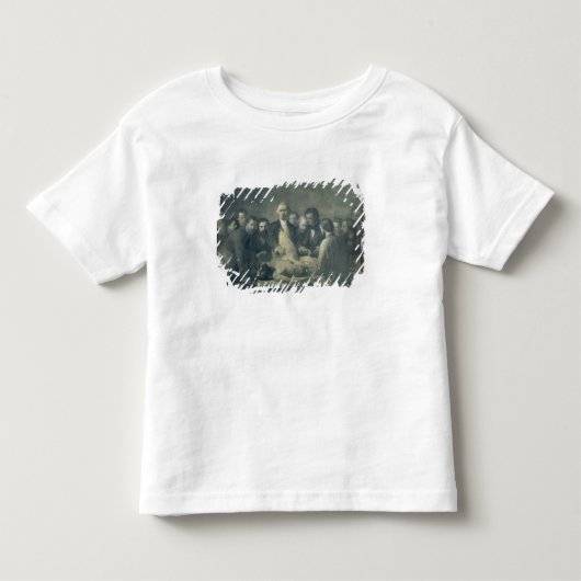 博士のVelpeau解剖学のレッスン トドラーTシャツ (正面)