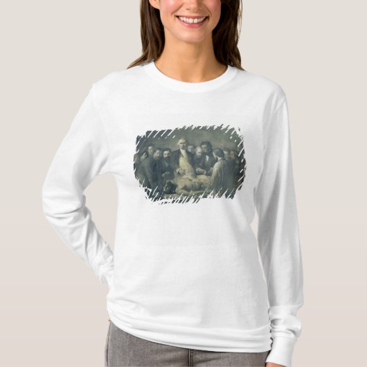博士のVelpeau解剖学のレッスン Tシャツ (正面)