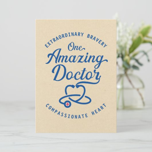 博士は思感謝していいやりのある特別な勇気 カード (スタンド正面)