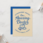 博士は思感謝していいやりのある特別な勇気 カード (正面/裏面インサイチュ)