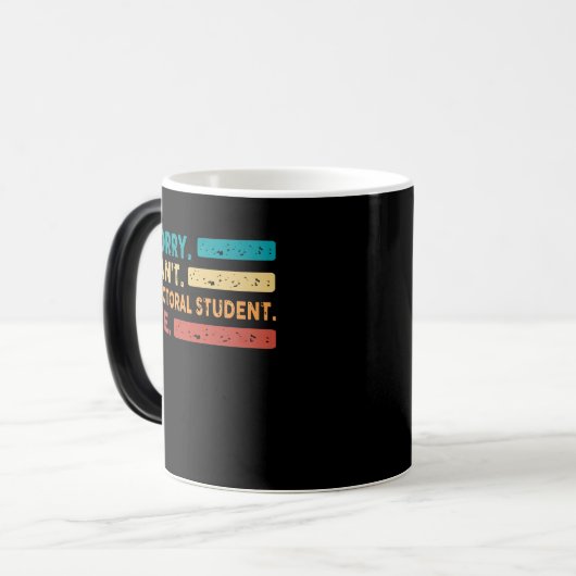 博士バイバイ博士おもしろい先生 モーフィングマグカップ (正面左)