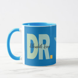 博士パーソナライズされた博士課程の卒業式 マグカップ