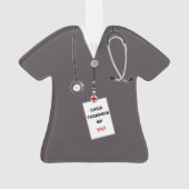 博士卒業記念 オーナメント (裏面)