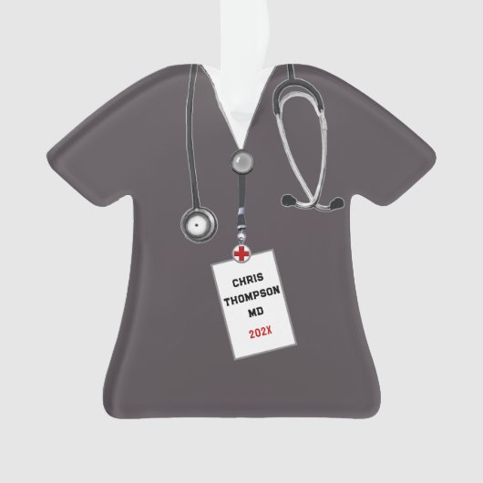 博士卒業記念 オーナメント (正面)